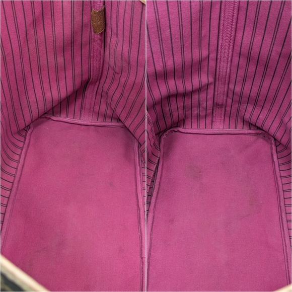 ✨️💎Authentic Louis Vuitton fuchsia Neverfull GM Monogram Bag - Picture 14 of 16